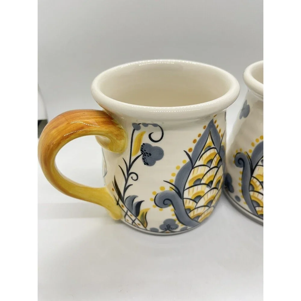 Pier 1 Large Coffee Mug 4 3/4